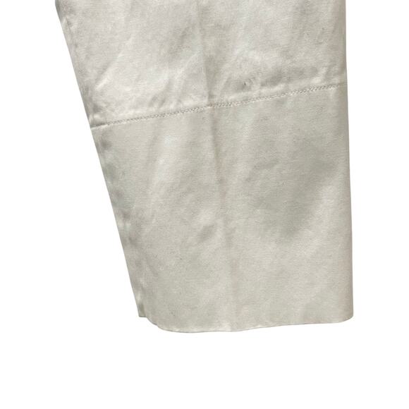 Talbots Collection Petites Womens White Pants Cotton Stretch Size 10 - Picture 6 of 14